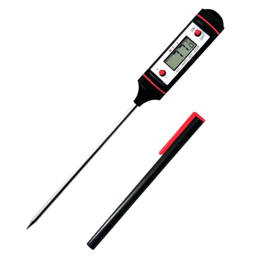 Instant Precision Digital Thermometer Ideal for Culinary & BBQ Purposes, Designed for Outdoor Grilling, Trustworthy Read for Sweets and Cuisine Preparation