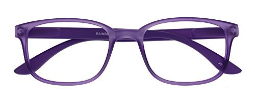 I NEED YOU gafas de lectura del arco iris, 2,00 dioptrías, púrpura