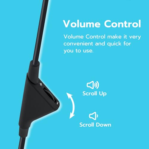 Cable de repuesto para auriculares Astro A10 A40 con control de volumen 2m miniatura 4