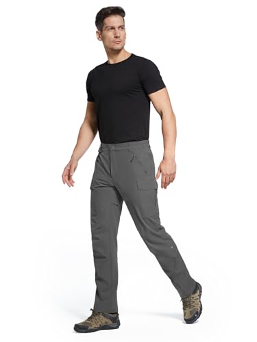 Moosehill Men's Hiking Cargo Pants Lightweight Water-Resistant Quick Dry for Tactical Work Fishing Golf Travel Outdoor Casual2