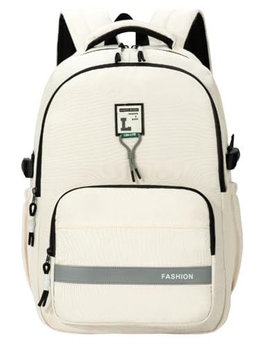 Image of Tinytot 30 Litre Japanese Korean Style School Bag Water-Resistant Laptop & Travel Backpack - Unisex Large 18 Inches Multipurpose Student Backpack for Boys & Girls, Men & Women