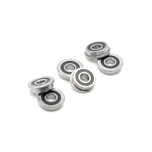 Rodamiento F695-2RS con brida de 5x13x4 mm para motores y modelos RC pack de 10 unidades