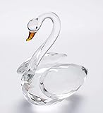 cloud atlas figuren Der Schwan ist 11 cm hoch IXO/ALTAYA/ATLAS Atlas Crystal Style Schwan hochwertige geschliffene Kristallglas Figur NEU Orginal Verpackung für Sammler oder Geschenkidee, Durchsichtig, 7809002