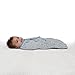 SwaddleMe by Ingenuity Original Swaddle, 100% Cotton, Improves Sleep & Calms Startle Reflex, 0-3 Months, 3-Pack - Dino Time