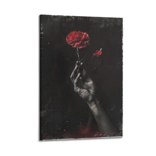Affiches esthetiques Hades cadre vintage 40x60cm contre mur vide
