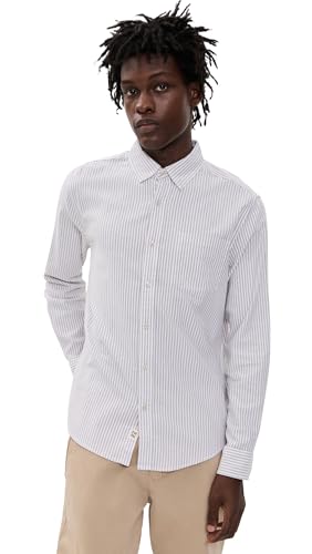 Salty Oxford Shirt | Oak Stripe