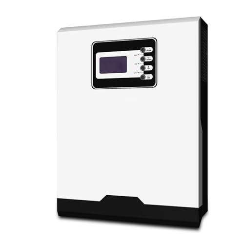 BankiE Solar Inverter 5.5KW 48V All-In-One Inverter, 230V/100A/MPPT Controller with Parallel Kit Suitable for Photovoltaic RV Power Generation, Daily Household Appliances