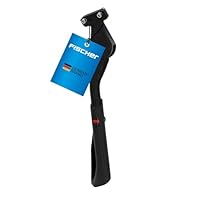 FISCHER Unisex – Erwachsene Fahrradständer Fahrrad Hinterbauständer, Schwarz, Normal
