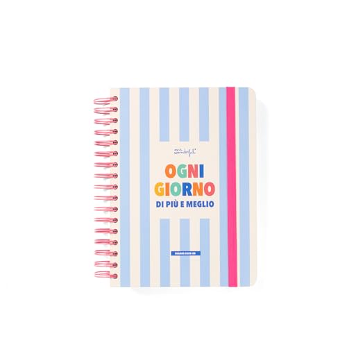 Mr.Wonderful - Diario scolastico Wonder 2025-26 Giornaliero - Ogni giorno di più e meglio