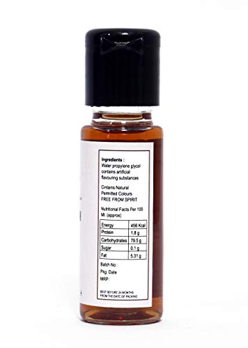 Image of Bakefrillz Food Flavour Essence for Cake Baking, Ice creams, puddings, cookies, essence for cake making, 30 ml (Butterscotch)