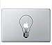Produktbild "Glühbirne Lampe Apple" Aufkleber Sticker für Macbook Air 11 13, Macbook skin 13, 15, 17 Zoll inch Apple Notebook Aufkleber ohne Hintergrund Tattoo Vinyl PEGATINA Apple Mac