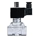 U.S. Solid 3/4 inch Solenoid Valve - Stainless Steel 110V AC Solenoid Valve, Normally Open, Viton Seal