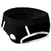 Men Sexy Underwear for Play Comfortable Briefs with Silicone Ring Open Front Elastic Waistband Naughty Mens Underwear Black