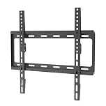 SLx TV Wall Bracket Fixed Slim for 32 to 70 Inch, Ultra Low Profile 27mm, Max VESA 400 x 400, 40kg Heavy Duty Flat Screen Wall Mount for LED LCD TVs with Built In Spirit Level & Wall Fixing Kit