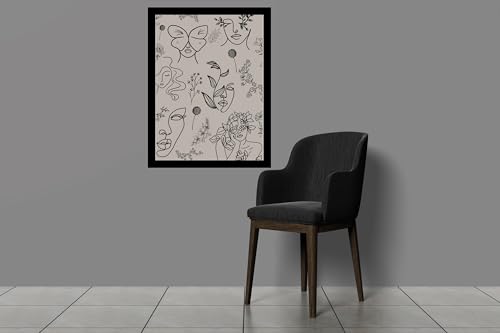 Image of BLINKART Trendy Abstract Wall Art Painting Print Design | Aesthetic Wall Decor Photo Artwork Frame Decoration Hanging For Home Bedroom Living Room Office Wall Decor | T0029 | 13x10 Inches