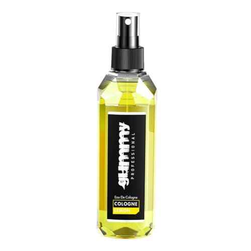 Gummy Eau de Cologne Spray 400ml – After Shave Duftwasser – Barber Cologne für Männer & Frauen (5 verschiedene Sorten) (Zitrone)