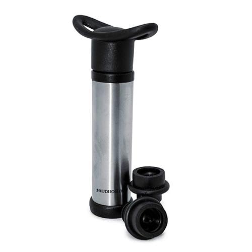 Bomba de vacío Manual con 2 Tapones, Incluye 2 Tapones, fácil manejo, compacta. Diseñado para: conservación de Alimentos, envasado al vacío.