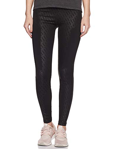 PUMA Bold Graphic Womens Long Training Tights - Black-S