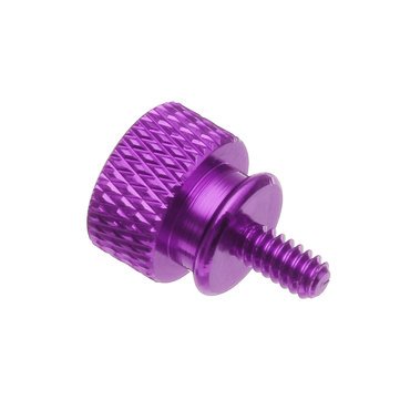 GenericAn1 10Pcs Flange Chassis Hand Screw Cap Aluminum Alloy