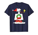 Peanuts Holiday Snoopy's Doghouse Sleigh T-Shirt