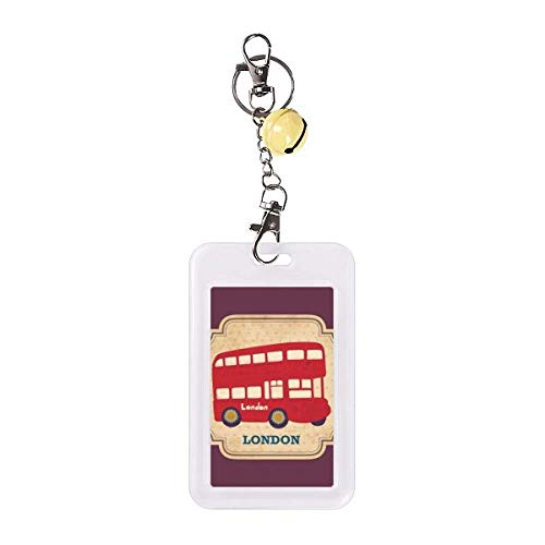 Pochette de protection fine bus londonien pour carte bancaire