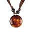 Brown Stone Choker Necklace