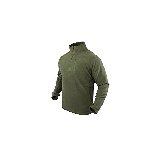 Condor Elite 607-001-XL Quarter Zip Pullover OLIVE DRAB, XL