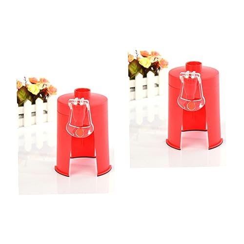 PRETYZOOM 2pcs Touchless Beverage Inverted Drink Dispenser Soda Water Dispenser Stand Machine Easy to Use Faucet