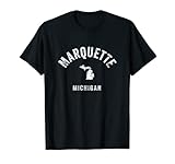 Photo Gallery marquette michigan mi vintage anni 70 athletic sport design maglietta Photo Gallery marquette michigan mi vintage anni 70 athletic sport design maglietta