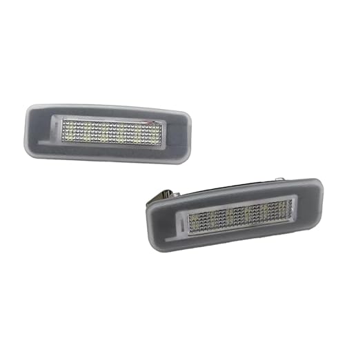 Luz placa matrícula coche para Ford Focus MK1 1998-2005 en pack de 2 unidades LED blancas