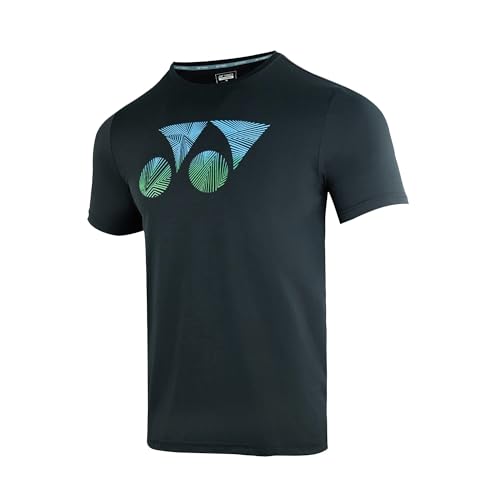 Image of YONEX RM-S092-2330-PLAY3 T-Shirt | Official Badminton Apparel | TruAir Lite | TrueBreeze Tech | Lightweight & Fast-Dry | Moisture Absorbing | Cool, Dry & Stylish