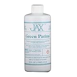 JAX Green Patina - Metal Finishing Solution - Antique Finish without Heat or Electricity - Pint