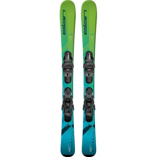 ELAN Team skis with EL4.5 GW System Size Adjustable bindings...
