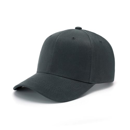 Image of ZH Plain Adjustable Baseball Cap - Lot of 12 Unisex Blank Design Caps