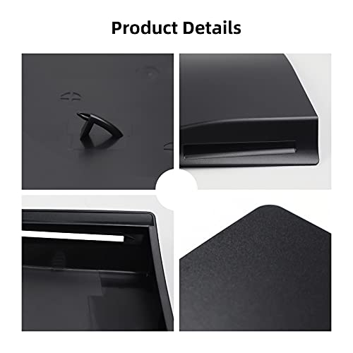 Nexigo Ps5 Accessories Faceplate For Playstation 5 Disc Edition, Abs Anti-Scratch Dustproof Protective Shell Cover, Replacement Face Plate For Ps5 Disc Edition (Black) #TOP6