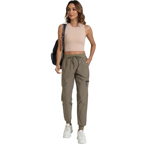 Cargo Pants for Women with Pocket Workout Athletic Joggers Lightweight Casual Travel Outdoor Camping Hiking Pants3