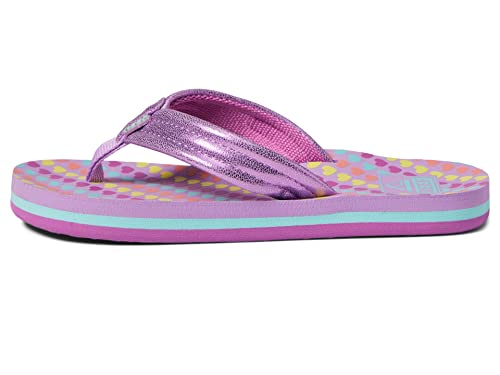 Image of REEF Girls Kids Ahi Beach Flip Flop, Soft Cushion Footbed, Water Friendly