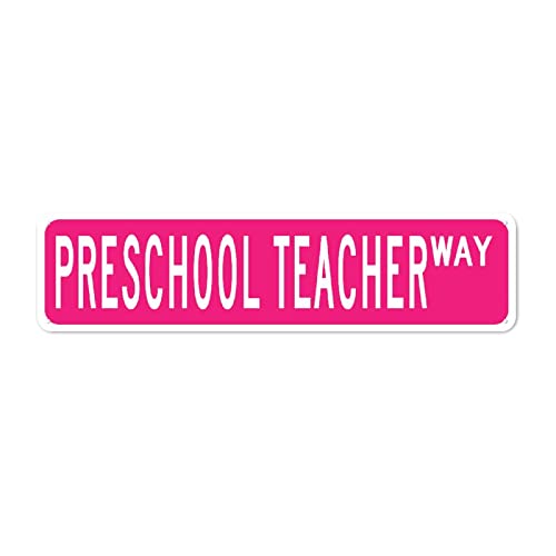 Plaque enseignant préscolaire rétro grand format idée cadeau maître - 2
