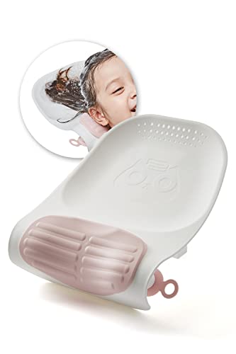 Image of Toyture Shampoo Bowl for Kids, Baby, Adults | Portable Hair Washing Basin | Shampoo Bowl Neck Rest | Tear Free Shampoo for Kids | Hair Washing Sink for Children (Pink)