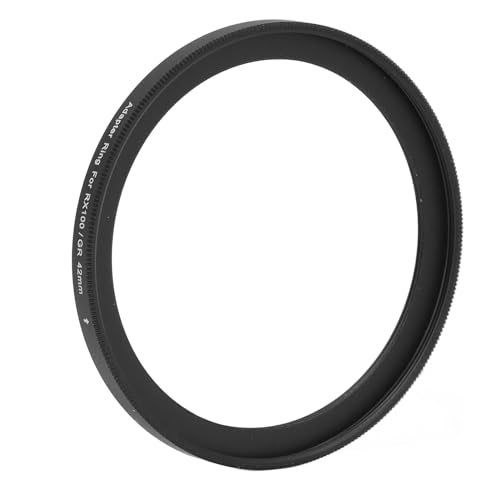 Magnetic Lens Filter Adapter Ring,49mm to 42mm Aluminum Alloy Threaded Filter Lens Adapter Ring for Ricoh GR2 GR3 GR3X for RX100