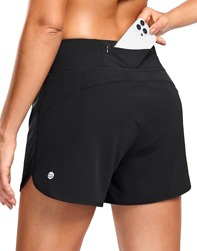 G Gradual Women's Running Shorts with Mesh Liner 3