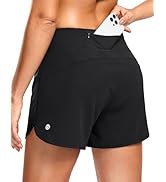 G Gradual Women's Running Shorts with Mesh Liner 3" Workout Athletic Shorts for Women with Phone ...