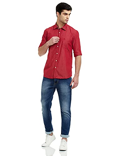 Image of Parx Men's Slim Fit Casual Shirt