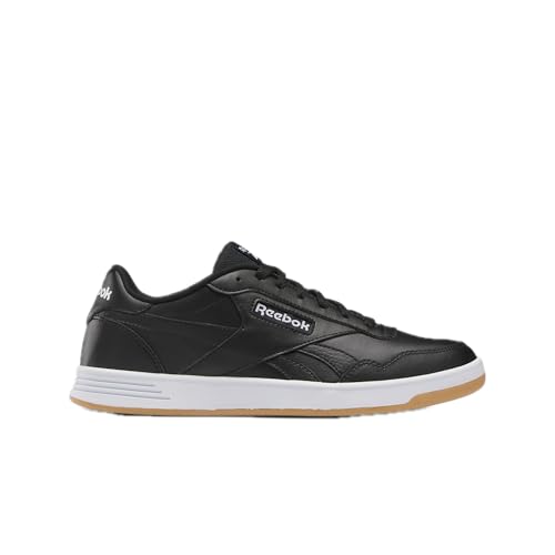 Reebok Unisex Court Advance Sneaker, Core Black/Footwear White Gum, 11 US Men