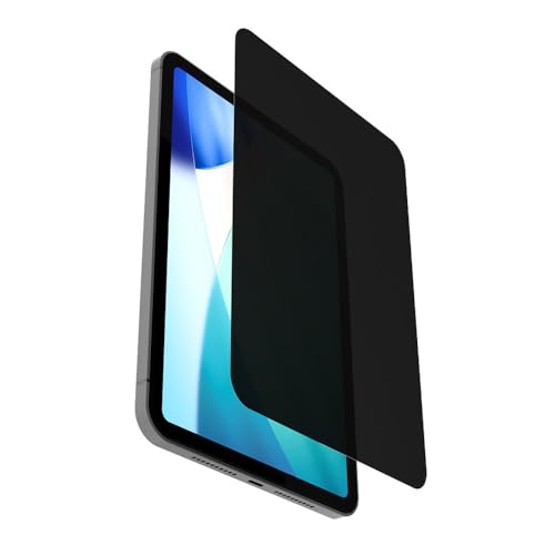 Image of DailyObjects Sheath Privacy Glass Screen Protector For iPad 11th Gen 2025 | 9H Toughened Glass Screen Protector with Bubble Free Applicator Tray