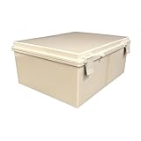 BUD Industries NBB-22253 Style B Plastic NEMA Box with Solid Indoor, 19-63/64