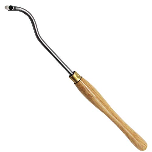 Herramienta para Tornear Madera con Barra y Mango de Madera miniatura 1