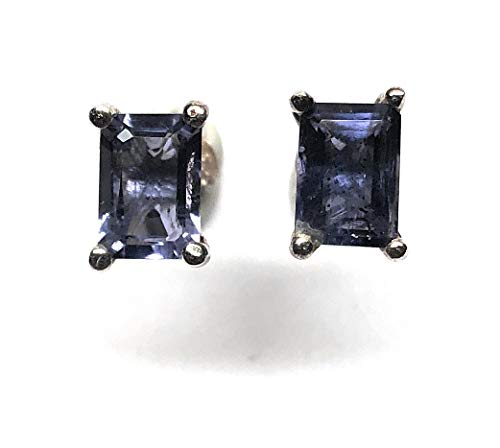 Natural 2ct Iolite 925 Solid Sterling...
