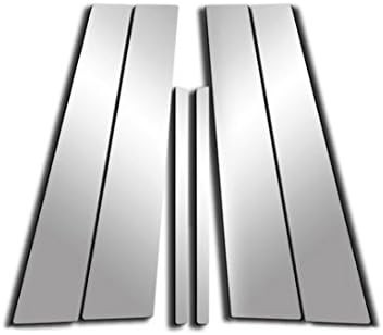 QMI P481219-6- Pillar Post Set For Lincoln LS Pillar Posts Are Mirror Polished 304 Stainless Steel Beveled Edges Set Of 6