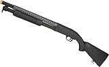 Evike Airsoft - Double Eagle Airsoft M58A M500 Tactical Heavy Weight Pump-Style Airsoft Shotgun w/Full Shoulder Rest